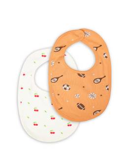 Kidbea - Organic Cotton Baby Bibs Printed (Pack of 2)