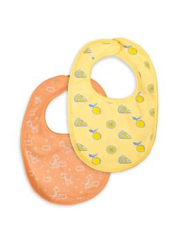 Kidbea - Organic Cotton Baby Bibs Printed (Pack of 2)