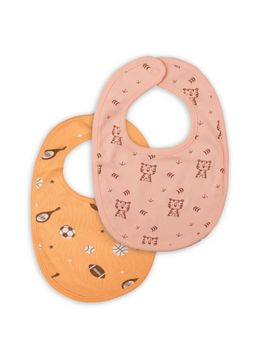 Kidbea - Organic Cotton Baby Bibs Printed (Pack of 2)