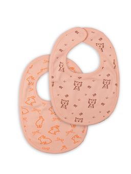 Kidbea - Organic Cotton Baby Bibs Printed (Pack of 2)