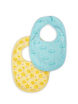 Kidbea - Organic Cotton Baby Bibs Printed (Pack of 2)