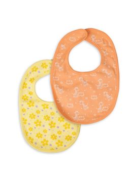 Kidbea - Organic Cotton Baby Bibs Printed (Pack of 2)