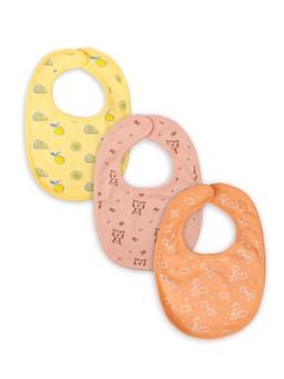 Kidbea - Organic Cotton Baby Bibs Printed (Pack of 3)
