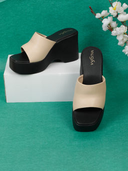 VALIOSAA - Women Cream Wedges
