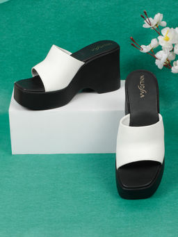 VALIOSAA - Women White Wedges