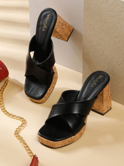 VALIOSAA - Women Black Heels