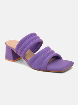 ALL TABS OPEN - Women Purple Block Heels