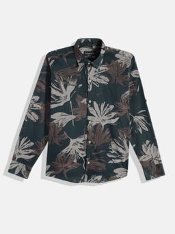 CHARCHIT - Boys Full Sleeves Floral Printed Shirt