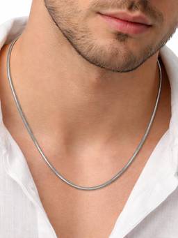 Peora - Fancy Snake Link Neck Chain
