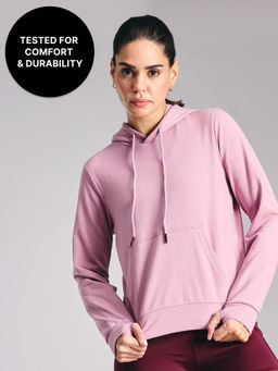 Kica - KIC606 Lavender - Graphic Back Detail Hoodie - Kica Chica Edition