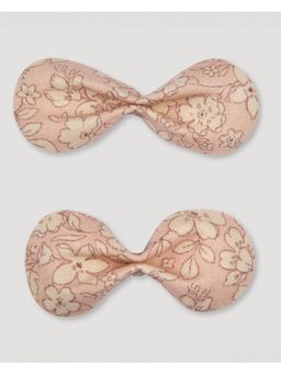 EARLY SUNDAY - Penelope Alligator Clip 2 Pcs Set Cotton Cambric -Garden Flower Pink