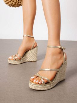 IRUSSH - Gilded Strap Wedges