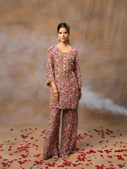 MEHAK MURPANA - Multi Printed Kurta Palazzo (Set of 2)