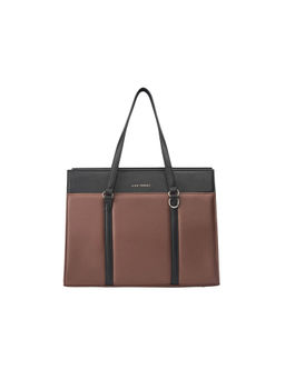 Lino Perros - Monroe Accented Durable Brown Tote Bag