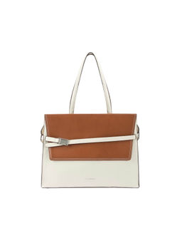 Lino Perros - Monroe Daisy Off-White Tote Bag
