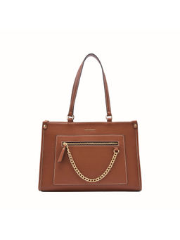 Lino Perros - Monroe Grace Tan Tote Bag