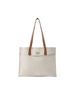 Lino Perros - Monroe Vera Off-White Tote Bag