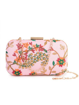 SWISNI - Designer Clutch with Detachable Strap For Women (M)