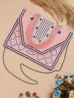 SWISNI - Clutch with Detachable Strap For Women (M)