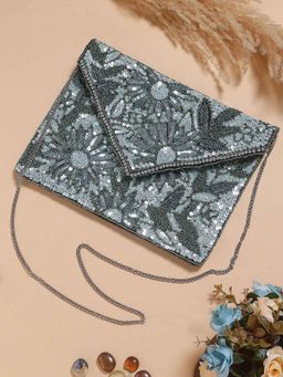 SWISNI - Classy Clutch with Detachable Strap (M)