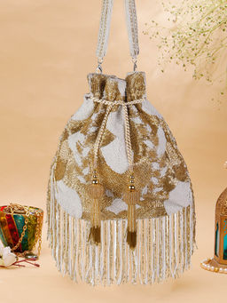 SWISNI - Elegant Clutch with Detachable Strap For Women (M)