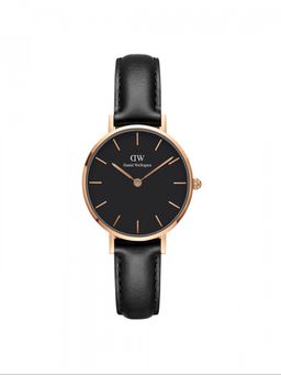 Daniel Wellington - Petite Sheffield Rose Gold & Black Watch For Women