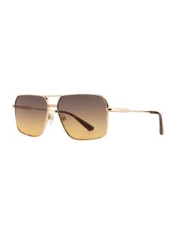 Opium Eyewear - Zane Aviator Gold Frame Sunglasses (Op-10474) (60)