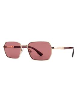 Opium Eyewear - Ink Hexagonal Gold Frame Sunglasses (Op-10491) (55)