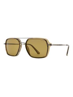 Opium Eyewear - Pulse Aviator Grey Frame Sunglasses (Op-10504) (55)