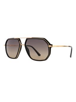 Opium Eyewear - Xeno Aviator Gold Frame Sunglasses (Op-10505) (58)