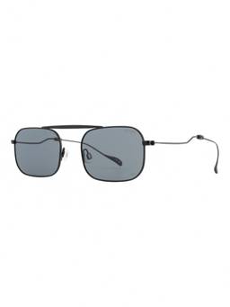 Opium Eyewear - Cliff Square Black Frame Sunglasses (Op-10507) (53)