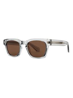 Opium Eyewear - Lift Square Grey Frame Sunglasses (Op-13541) (50)