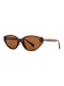 Opium Eyewear - Nemi Cat Eye Brown Frame Sunglasses (Op-13553) (53)