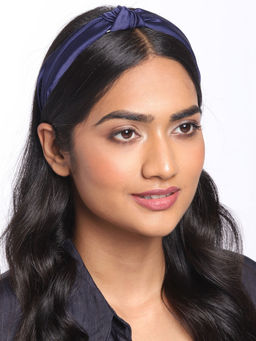 Blueberry - Blue Knoted Hairband