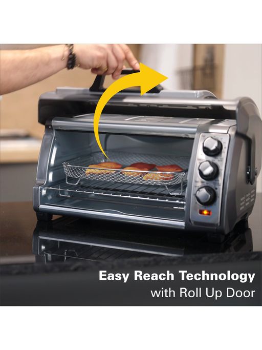 Easy Reach Hamilton Beach Sure Crisp Air Fryer Toaster Air Fryer