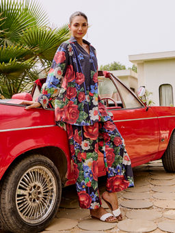 House of Fett - Colmar Cross Stitch Cotton Co-Ord (Set of 2)