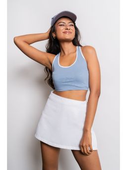 FREAKINS - White Denim Skorts