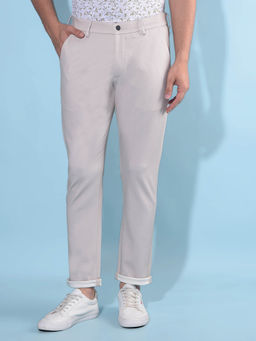 CRIMSOUNE CLUB - Mens Beige Chinos Trousers