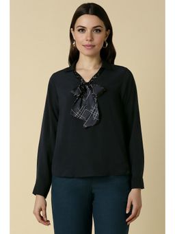 Allen Solly - Women Black Solid Top