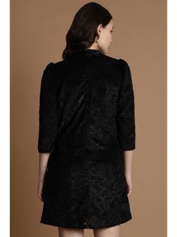 Allen Solly - Women Black Embellished Party Dress