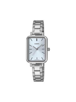 Casio - Women Stainless Steel Blue Analog Casual Watch LTP-V009D-2EUDF (Medium)