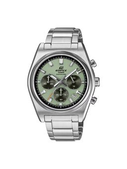Casio - Men Stainless Steel Green Analog Casual Watch EFB-730D-3AVUDF (Medium)