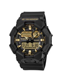 Casio - Men Resin Black Analog - Digital Casual Watch GA-010GB-1A9DR (Medium)