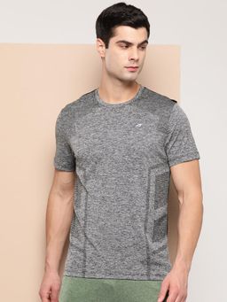 Alcis - Mens Grey Pro Run T-Shirt