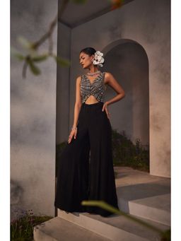 CHARU AND VASUNDHARA - Lara Black Jumpsuit