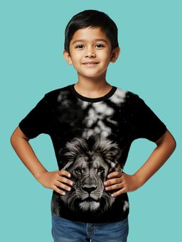 Nusyl - Black Knitted Half Sleeves T-Shirt