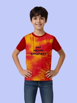 Nusyl - Multi-Color Knitted Half Sleeves T-Shirt