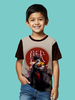 Nusyl - Grey Knitted Half Sleeves T-Shirt