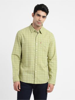 Levi's - Men Olive Slim Fit Shirt