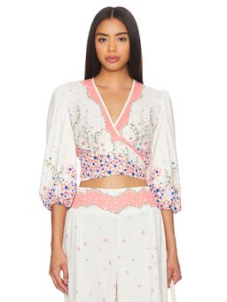 Agua Bendita - x REVOLVE Asia Cropped Blouse
